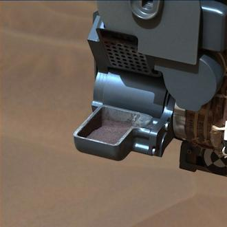 Illustration for article titled 8 Places Where the Curiosity Rover Left Drill Holes on Mars